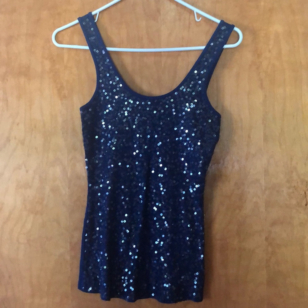 Express sequin‎ tank
